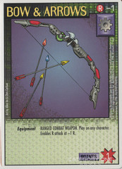 Bow & Arrows [White Border]